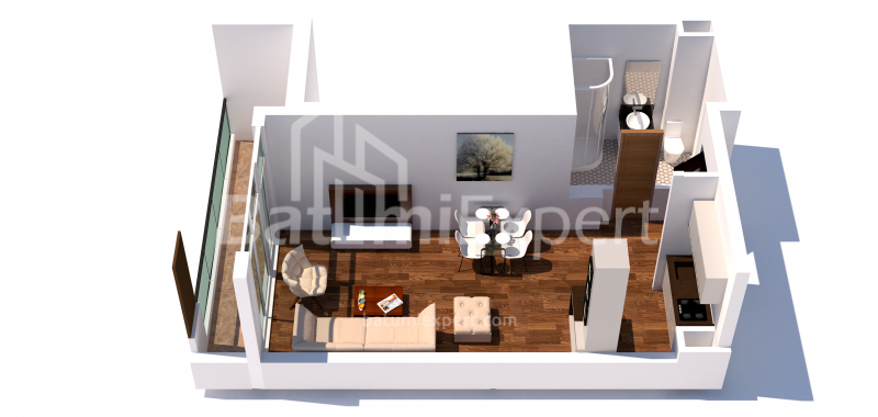 Пәтер 33.2 м² - Лех және Мария Качинский, Batumi, Грузия