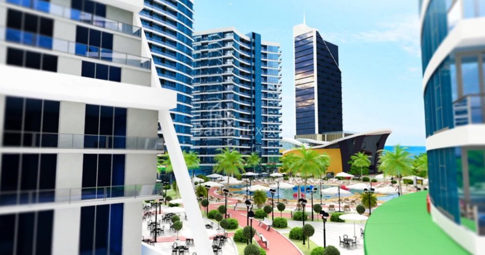 Тұрғызылып жатқан объект 55.7 м² - Лех және Мария Качинский, Batumi, Грузия