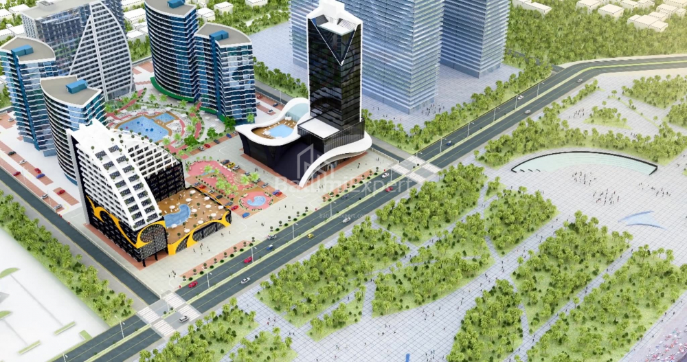 Тұрғызылып жатқан объект 30.7 м² - Лех және Мария Качинский, Batumi, Грузия