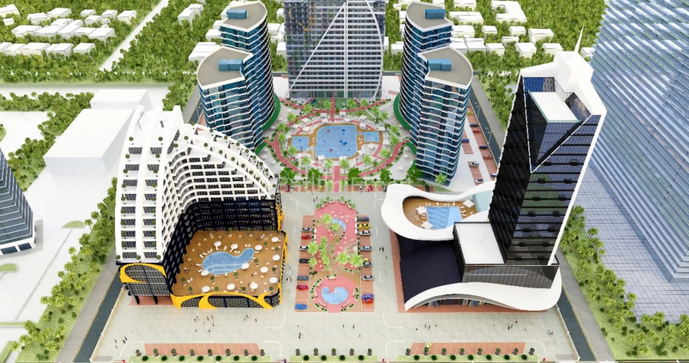 Тұрғызылып жатқан объект 28.1 м² - Лех және Мария Качинский, Batumi, Грузия