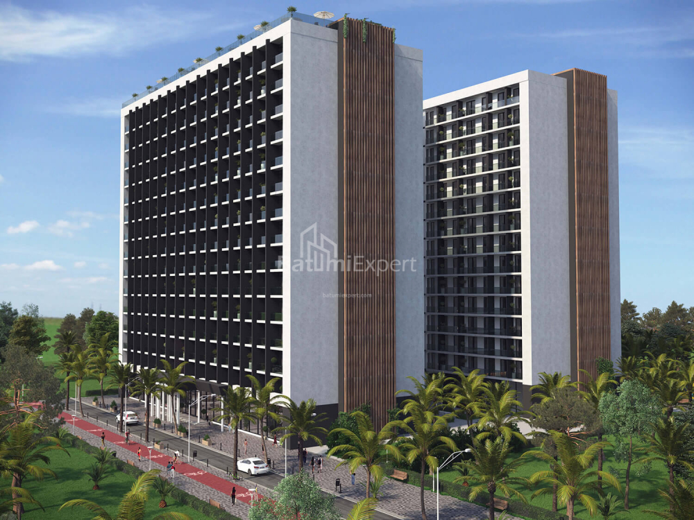 Тұрғызылып жатқан объект 26.7 м² - Лех және Мария Качинский, Batumi, Грузия