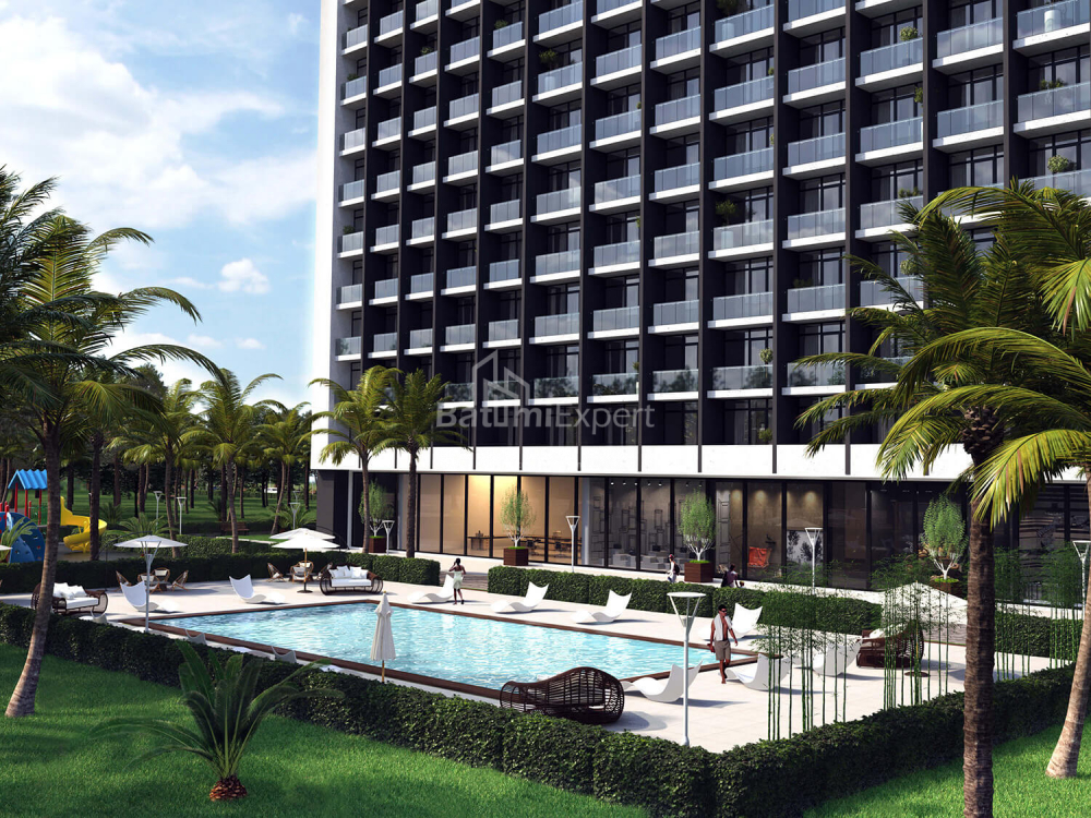 Тұрғызылып жатқан объект 43.2 м² - Лех және Мария Качинский, Batumi, Грузия