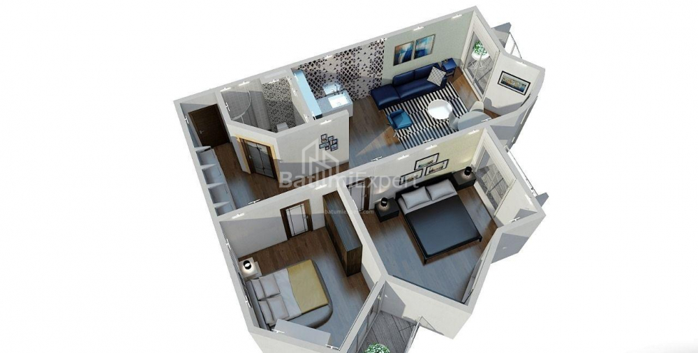 Пәтер 71 м² - Петра Багратиони, Batumi, Грузия