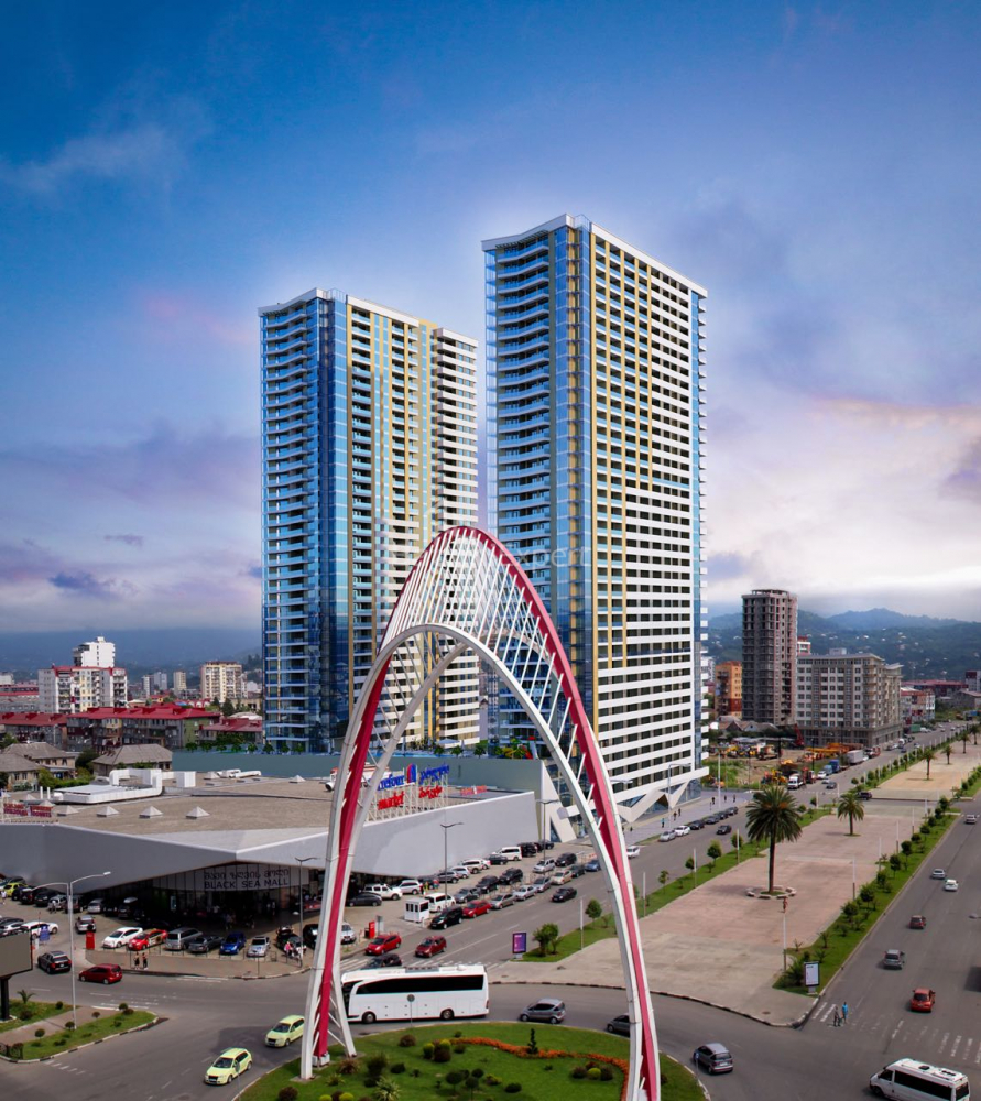 Пәтер 35.2 м² - Жиули Шартава, Batumi, Грузия
