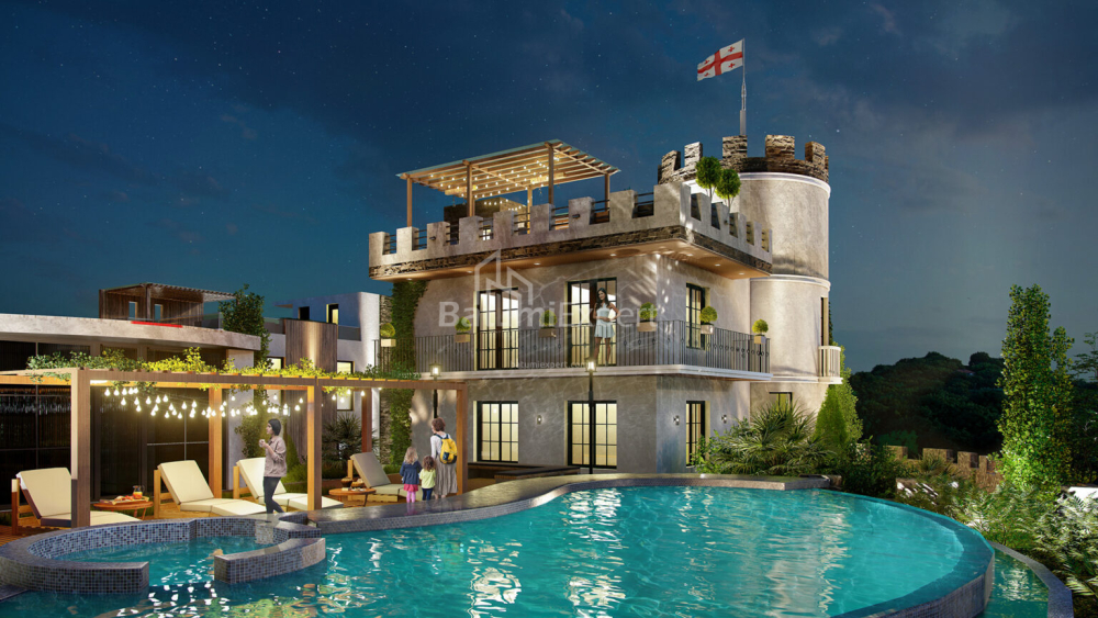 Тұрғызылып жатқан объект 272 м² - Ағмашенебелі, Chakvi, Грузия