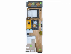 Пәтер 33.5 м² - Шериф Химшиашвили, Batumi, Грузия