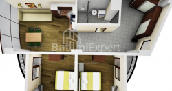 Пәтер 84.54 м² - Мезгварта, Chakvi, Грузия