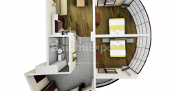 Пәтер 84.98 м² - Мезгварта, Chakvi, Грузия