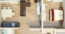 Пәтер 71.17 м² - Мезгварта, Chakvi, Грузия