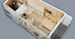 Пәтер 1-комн 34.8 m² - Лех және Мария Качинский, Batumi
