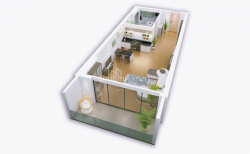 Пәтер 54 м² - Батырлар аллеясы, Batumi, Грузия