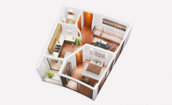 Пәтер 32.6 м² - Батырлар аллеясы, Batumi, Грузия