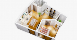 Пәтер 59.4 м² - Батырлар аллеясы, Batumi, Грузия