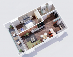 Пәтер 2-комн 60 m² - Ладо Гудиашвили, Batumi