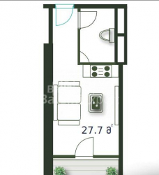 Пәтер 28 м² - Шериф Химшиашвили, Batumi, Грузия
