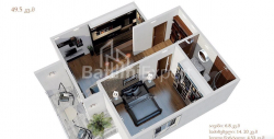 Пәтер 49 м² - Юрьевская, Batumi, Грузия