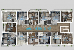 Пәтер 41 м² - Юрьевская, Batumi, Грузия