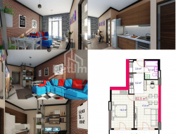 Пәтер 53 м² - Ангиса, Batumi, Грузия