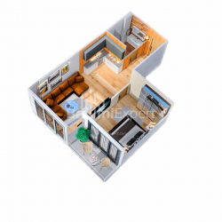 Пәтер 2-комн 55 m² - Петра Багратиони, Batumi