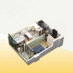 Тұрғызылып жатқан объект 51.8 м² - Хайдара Абашидзе, Batumi, Грузия