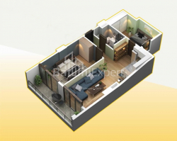 Тұрғызылып жатқан объект 3-комн 55.4 m² - Хайдара Абашидзе, Batumi