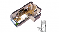 Пәтер 33 м² - Шериф Химшиашвили, Batumi, Грузия
