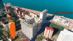 Пәтер 33.1 м² - Шалва Инасаридзе, Batumi, Грузия