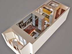 Пәтер 1-комн 32.8 m² - Илья Чавчавадзе, Batumi